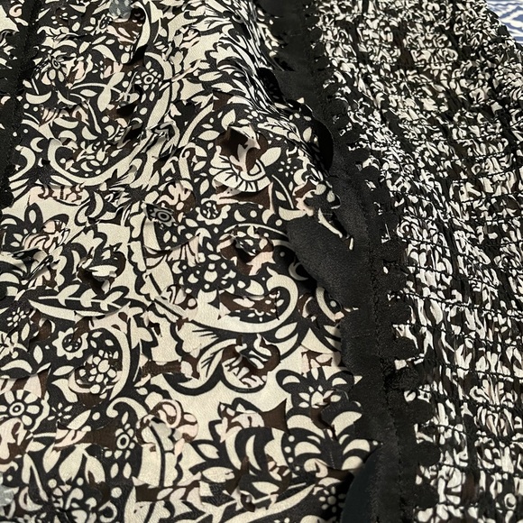 Anthropologie Byron Lars Laser Cut pencil skirt - Picture 5 of 8